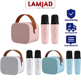 Loa micro Bluetooth karaoke K1-LAMJAD mẫu mini dễ thương, âm thanh siêu hay, thiết kế nhỏ gọn, sang trọng