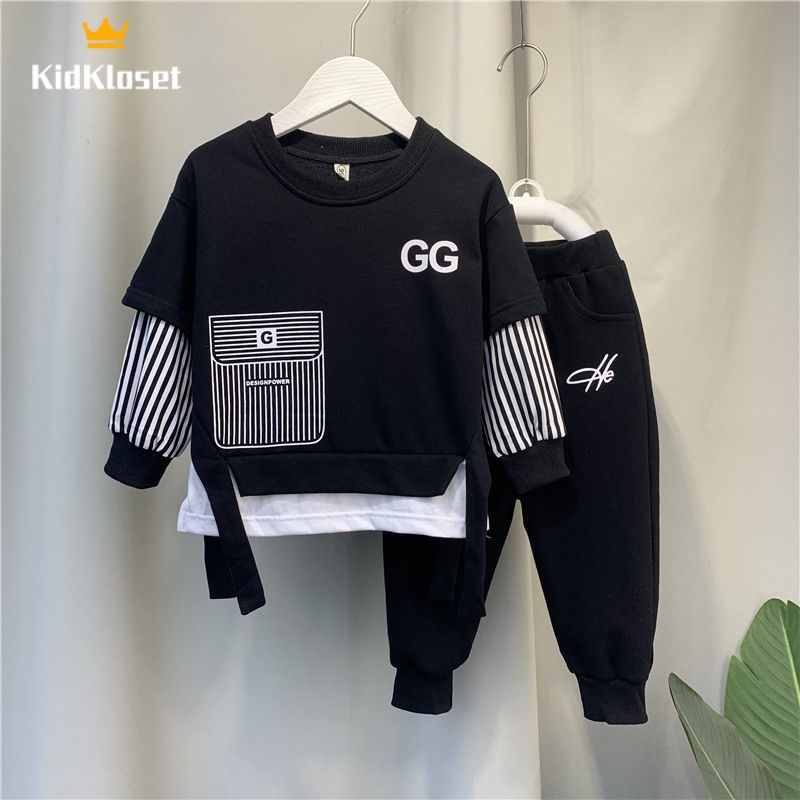 KidKloset áo quần trẻ em đồ bé trai đồ bộ bé trai chất lượng thời trang thoải mái 2023 NEW STYLE KWT23936O5 38Z230923