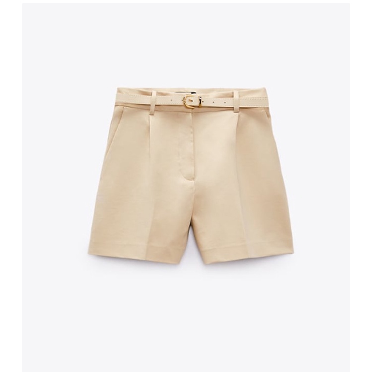 Quần Short Xếp Ly Eo Cao 23 Thời Trang Mùa Hè Hàng Mới 234387074