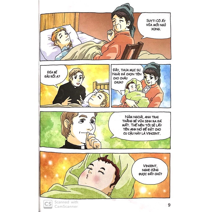 Sách Who? Comic Chuyện Kể Về Danh Nhân Thế Giới - Vincent Van Gogh