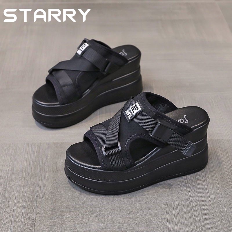 STARRY  dép nữ dép sandal nữ 2023 hotsale Siêu nhẹ Chất lượng cao Linh hoạt Độc đáo FDL2393G4D39Z230926