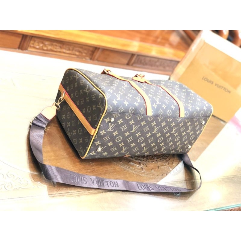 Túi trống du lịch LV hàng QCCC full logo hãng