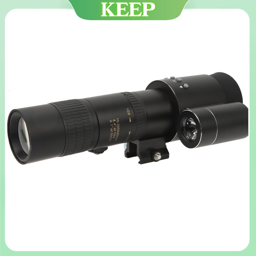 Keepgoing Thiết bị nhìn đêm bằng một mắt Kính viễn vọng ban hồng ngoại Phạm vi kính thiên văn chéo di động HD ngoài trời 100‑240V NVP100C1