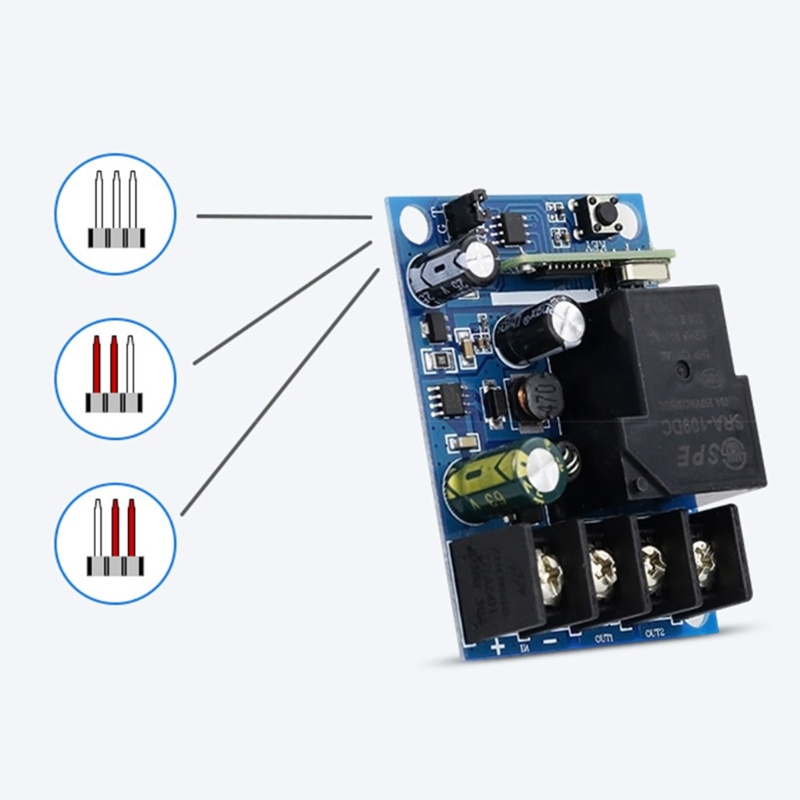 Remote Điều Khiển Không Dây 12v 24v 36v 48v rf 433mhz