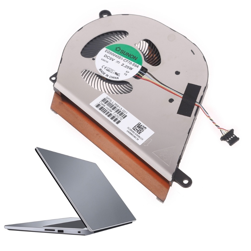Quạt Tản Nhiệt cpu hp chromebook x360 14-da g1 dc5v 4-pin Cho laptop