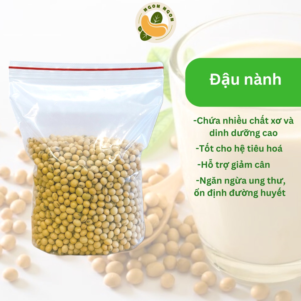 Đậu nành nhà trồng thuần chủng tự nhiên  nấu sữa hạt/ đậu hủ
