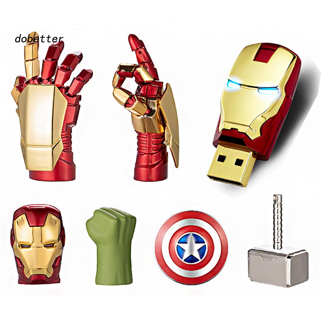 Usb Tốc Độ Cao 512gb / 1tb / 2tb Hình iron man