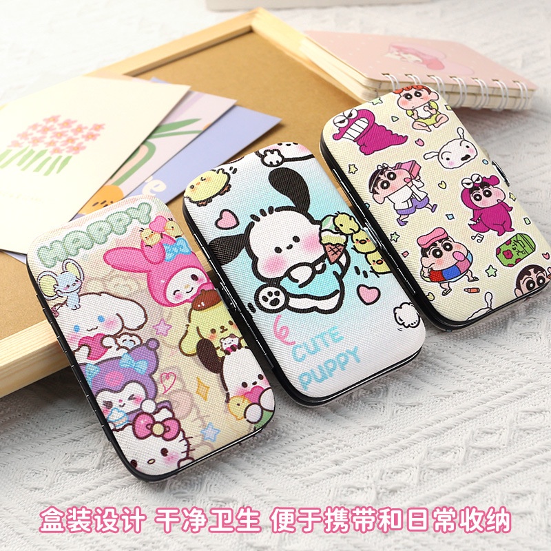 Bộ Kềm Cắt Móng Tay Họa Tiết Hoạt Hình Dễ Thương