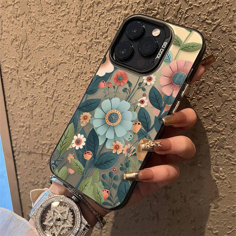 Ốp Điện Thoại Hình Hoa Cho iphone 15 14 11 pro max x xr xs max 7 8 plus se 2020 12 pro max 12 mini 13 pro max