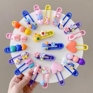 Set 5 Kẹp Tóc Mỏ Vịt Dễ Thương Cho Bé Gái