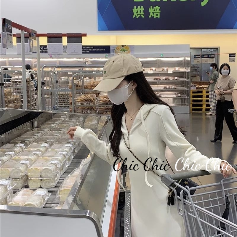 Chic Chic váy nữ Đầm Body Cho thời váy Minimalist Thể thao Phong cách Fashion WLQ23000BQ 40Z231007