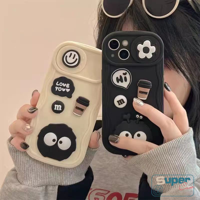 Hoạt Hình Ốp Điện Thoại Mềm Hình Bù Nhìn 3d Cho iphone 7 8 6 6s plus 11 14 12 13 pro max xr x xs max se 2020