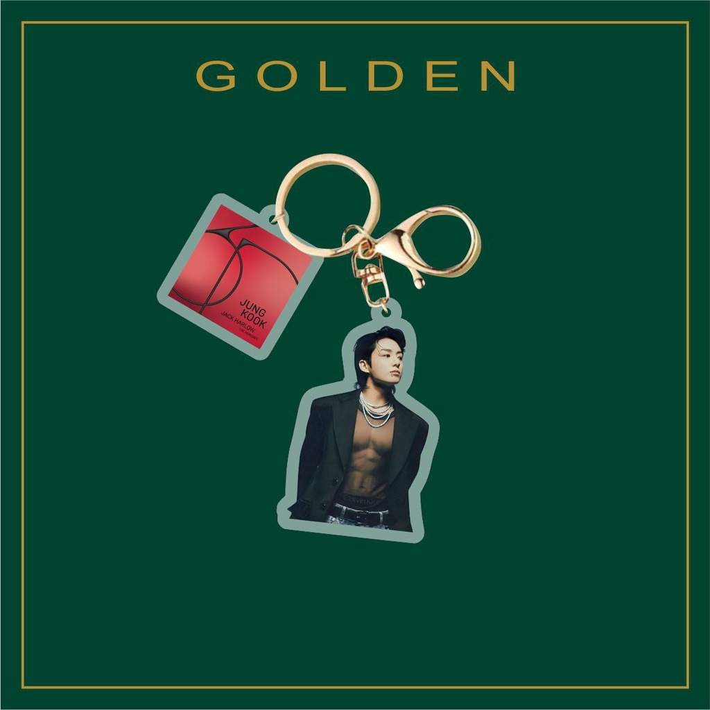 Móc Khóa acrylic In Hình Các Thành Viên Nhóm bts jungkook