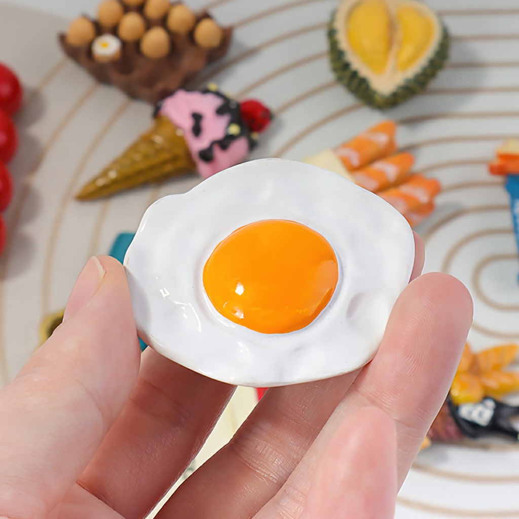 Nam châm hít dán dính tủ lạnh trang trí hình ảnh phong cách phụ kiện bếp Châu Âu -Maigen Shop