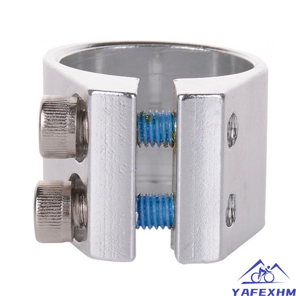 Kẹp Khóa Yên Xe Hai Lớp 31.8mm Bằng Hợp Kim Màu Đen Siêu Bền
