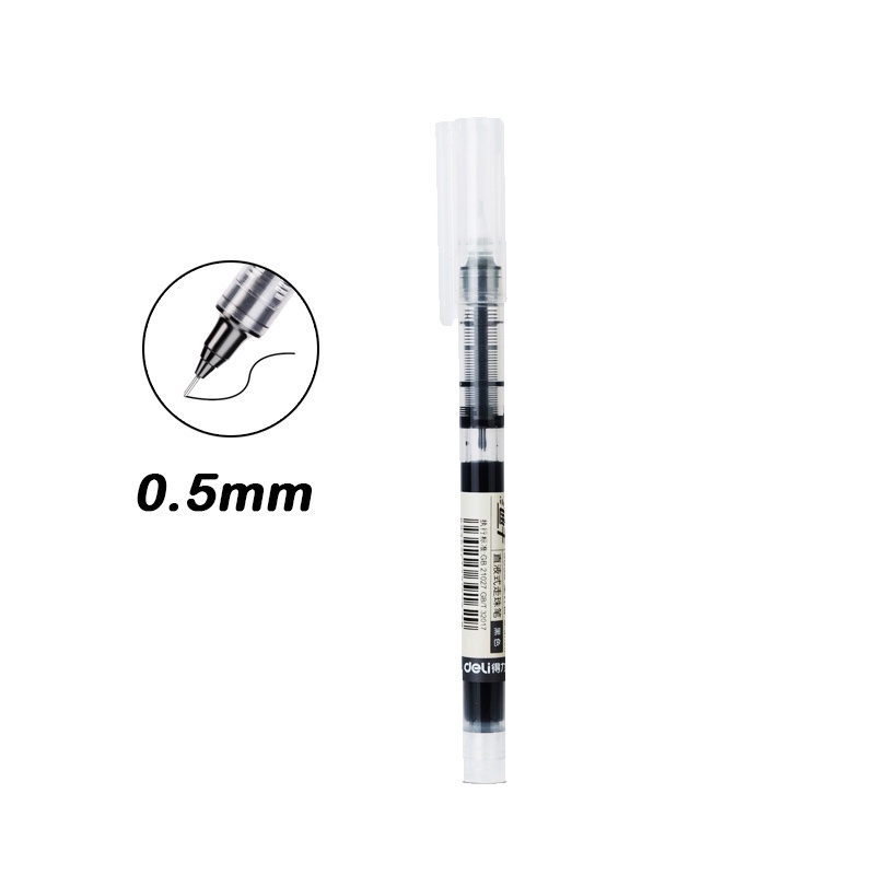 Bộ 5 Bút Gel luyện viết chữ Hán, luyện chữ đẹp - ngòi 0.5mm - Màu Xanh, Đen Vega365.vn