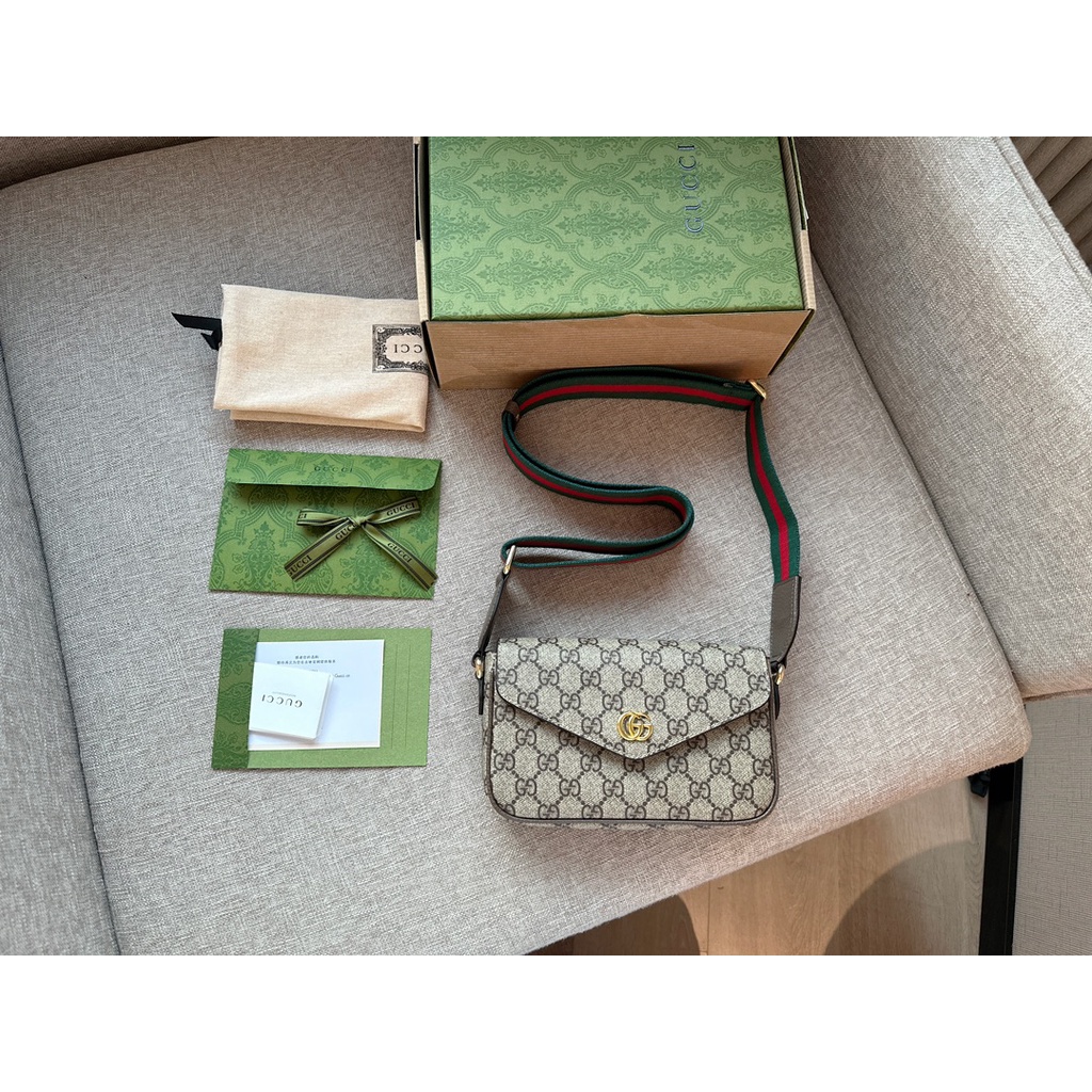 G Mới Túi Đeo Chéo Vai Dạng Phong Bì Phong Cách Châu Âu