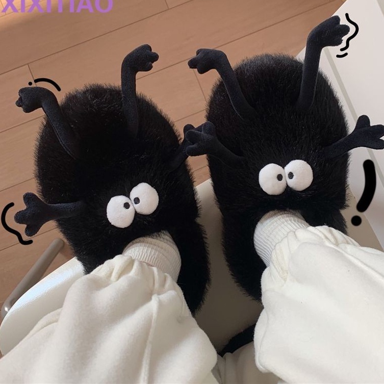 TOAST  Dép bông nam nữ anime XIXITIAO bồ hóng SUSUWATARI 16396367413 231013EEE