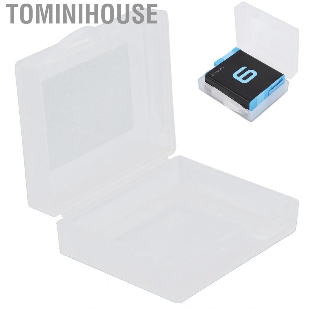 Tominihouse Storage Box Durable Plastic White Transparent Sports