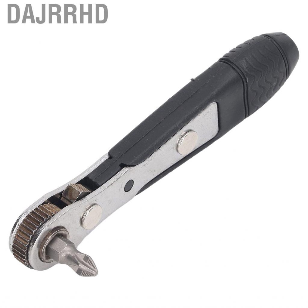 Dajrrhd Ratchet Wrench 1/4in Household Single Head Mini Portable Miniature Screwdriver
