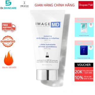 Kem chống nắng chống lão hóa da Image Skincare MD Restoring Daily Defense