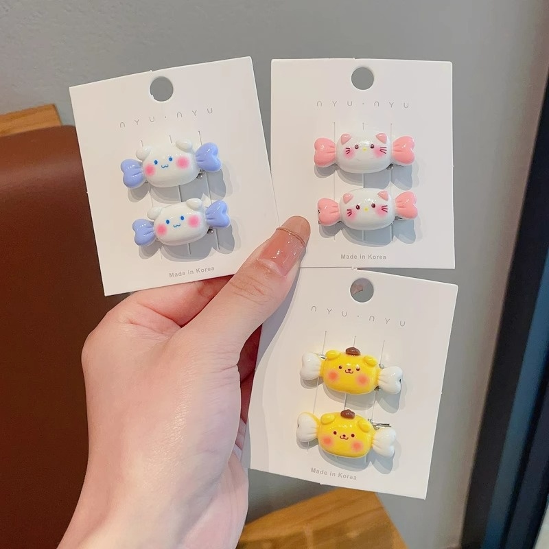 Kẹp Tóc Mỏ Vịt Hoạt Hình Dễ Thương Cho Bé Gái