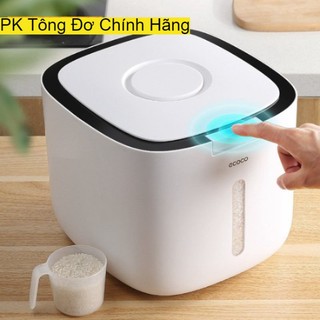 Thùng đựng gạo ECOCO E2005 đựng bột mì thông minh chống côn trùng 10kg