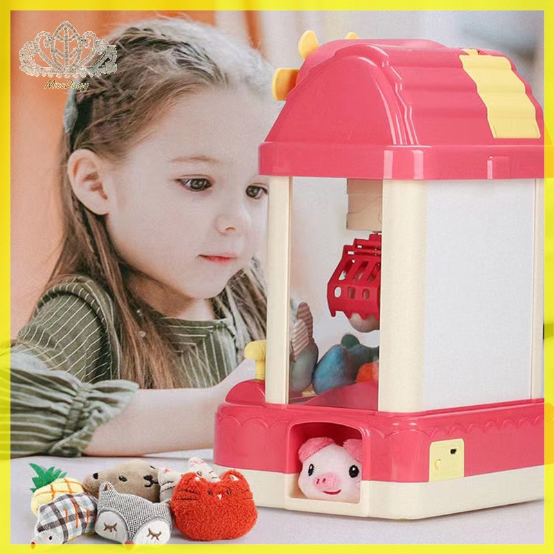 Set 10 Búp Bê Nhồi Bông Hình Động Vật Dễ Thương 5-6cm vn