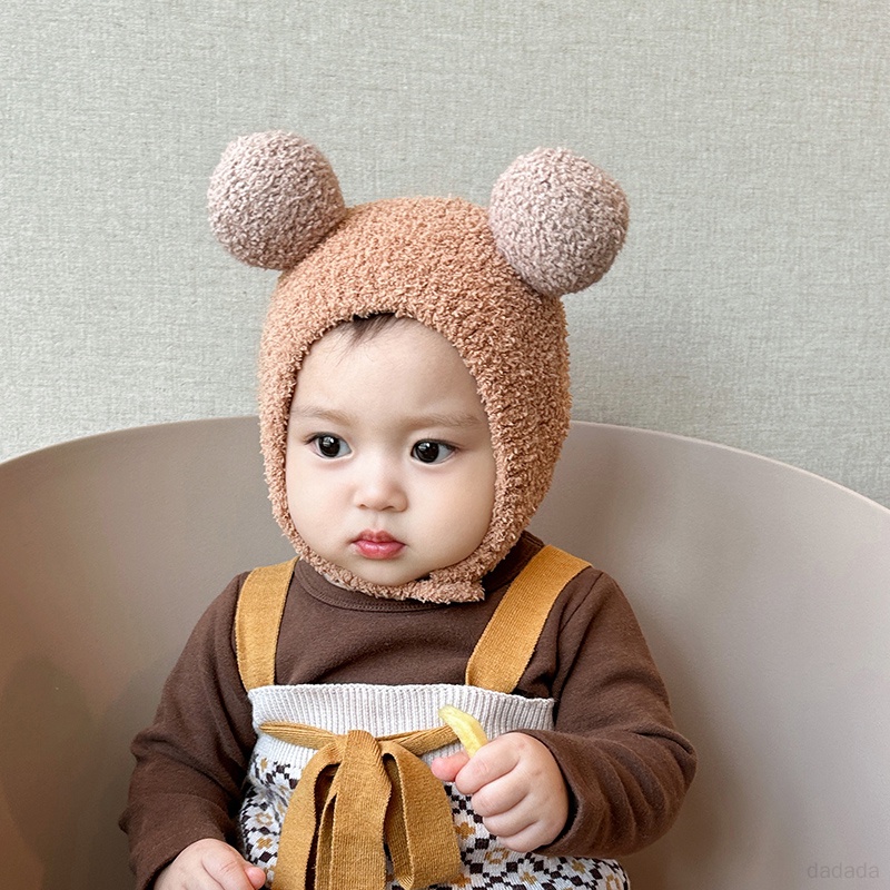 Mũ Giữ Ấm Tai Thoải Mái Thời Trang Thu Đông Hàn Quốc Mới Cho Bé