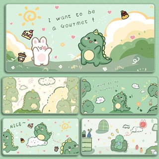 Dễ Thương Tấm Lót Chuột Và Bàn Phím Cỡ Lớn In Hình Khủng Long Ngộ Nghĩnh