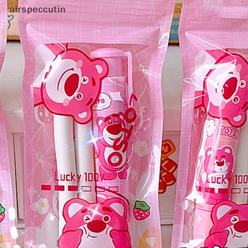 SANRIO Airspeccutin 1 Bộ Tẩy Bút Chì Hình Gấu / Dâu Tây Hoạt Hình Đáng Yêu Sáng Tạo Cho Học Sinh