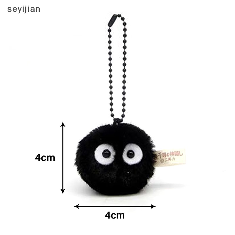 Móc Khóa Hình Búp Bê Hoạt Hình spirited away Nhồi Bông Mềm Mại Dễ Thương Trang Sức Đi Học