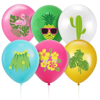 Bong Bóng 12inch 12inch Chủ Đề hawaii Trang Trí Tiệc