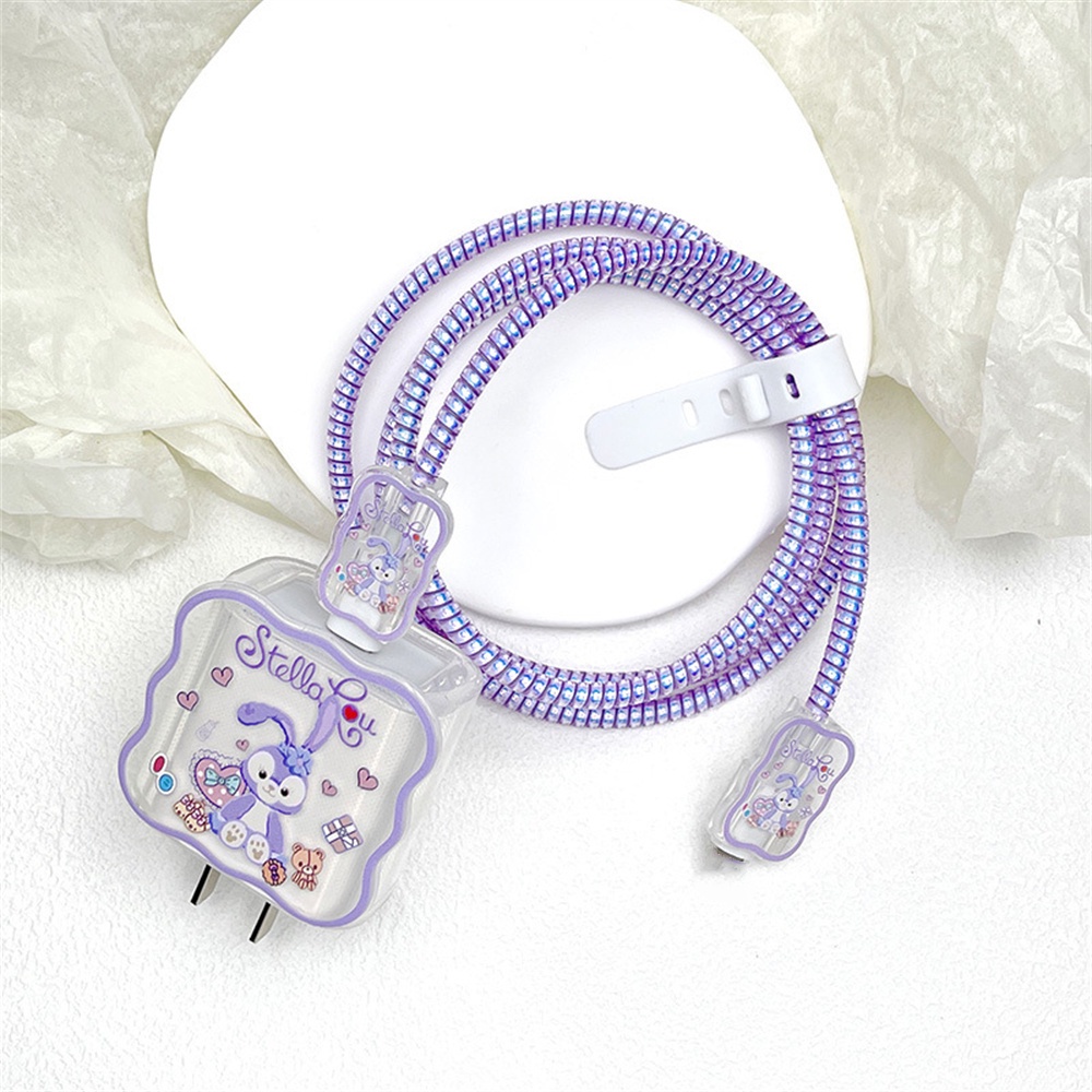 Vỏ Bảo Vệ Hộp Sạc Tai Nghe ephone 18 / 20w Bằng tpu Hình Nhân Vật Hoạt Hình Dễ Thương diy