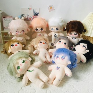 Búp bê nhồi bông cotton 20cm 20cm thay đổi theo yêu cầu