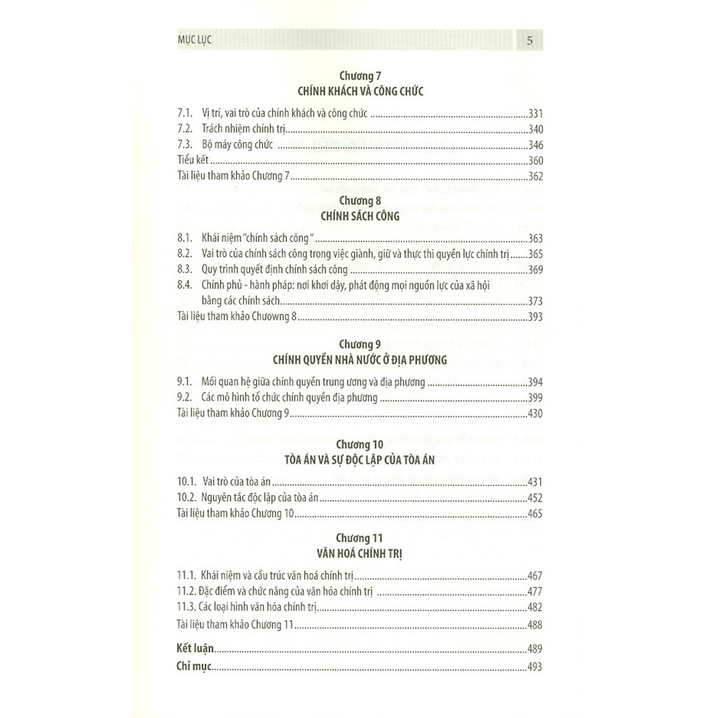 Sách Chính Trị Học  - Nhà Sách Pháp Luật New