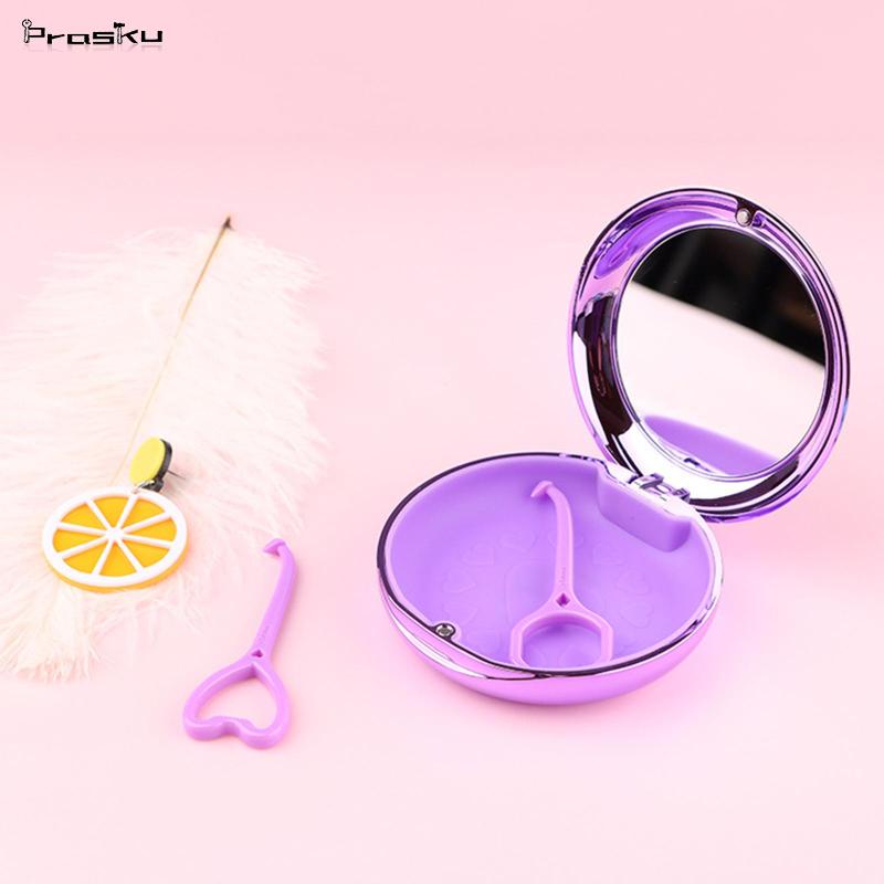 Hộp Giữ Cố Định Răng Miệng Kèm Gương Chỉnh Nha Bảo Vệ Răng Miệng