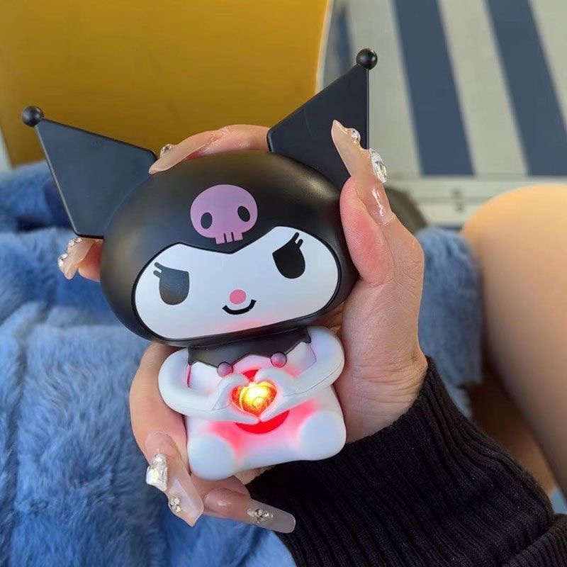 Móc Khóa Hình kuromi Phát Quang Sáng Tạo