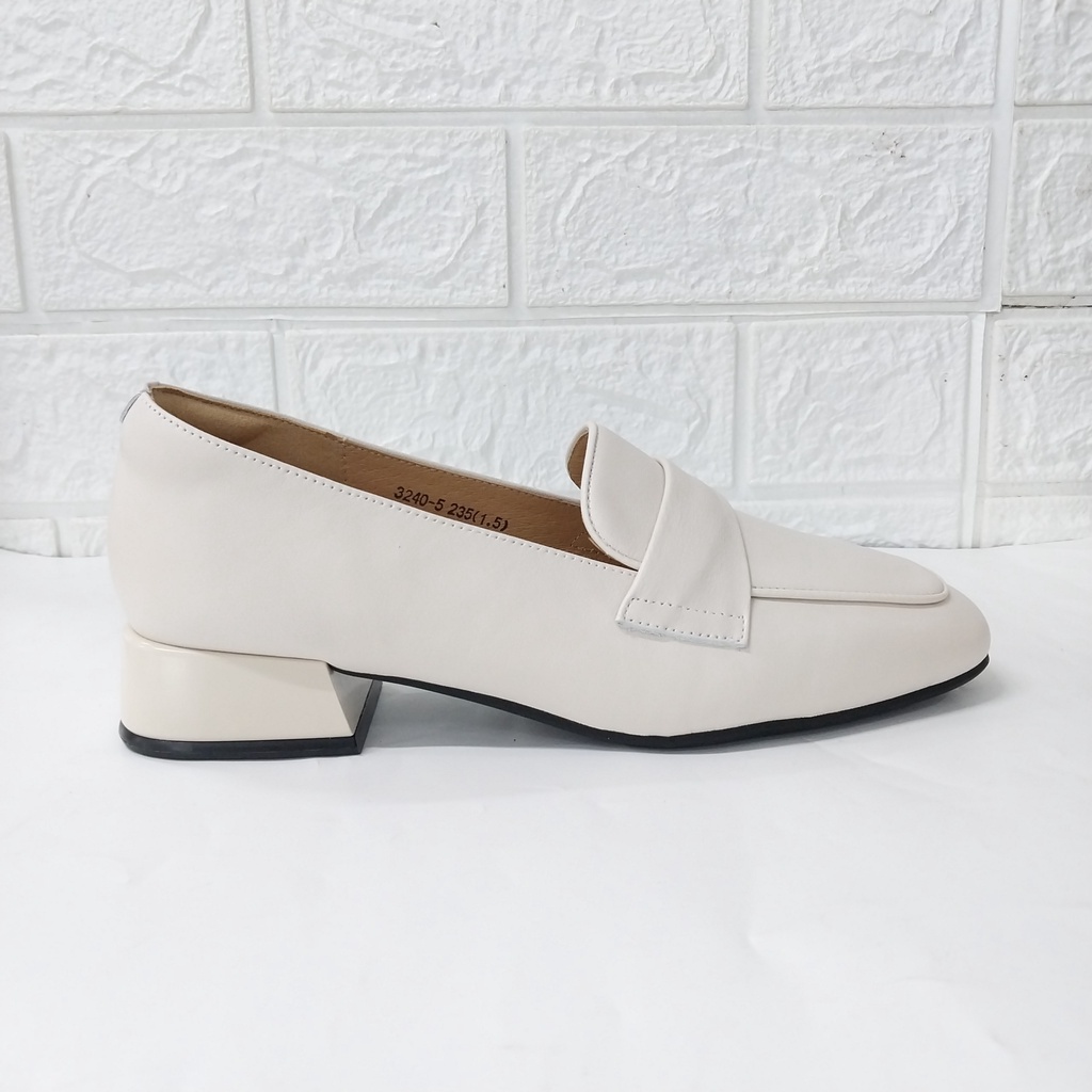 Giày TONKA da, gót 2cm