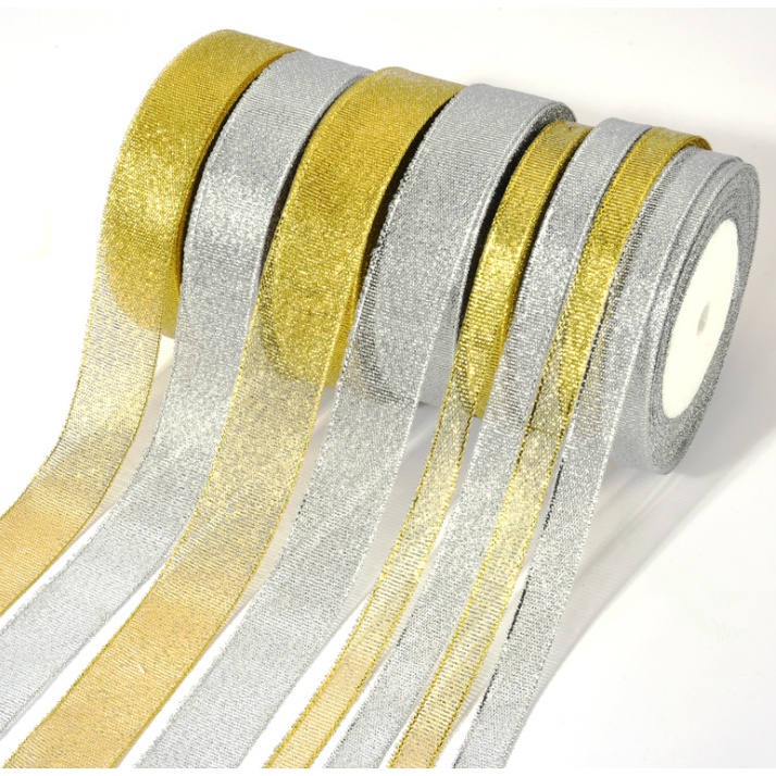 RB51 Dây voan màu dây ruy băng trang trí giáng sinh