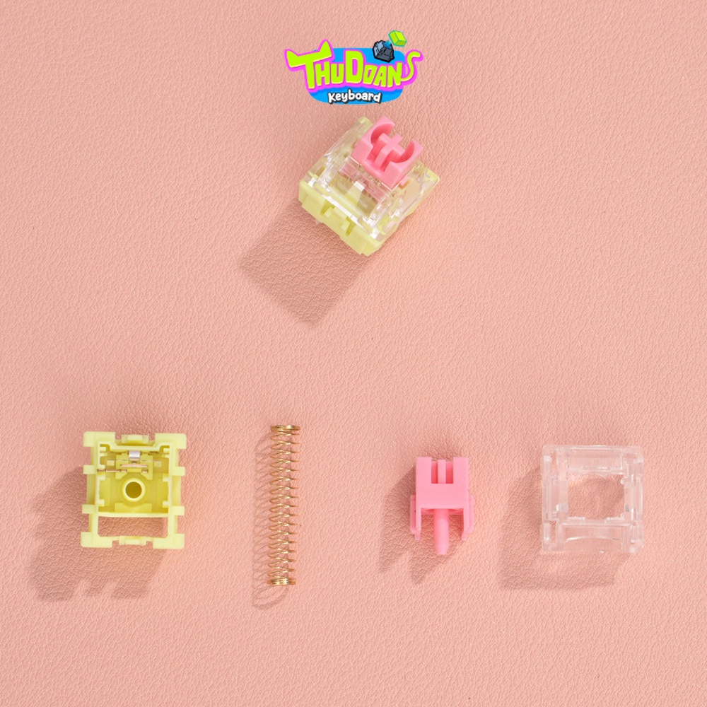 Switch Phím Cơ | TTC Gold Pink | Dùng cho bàn phím cơ