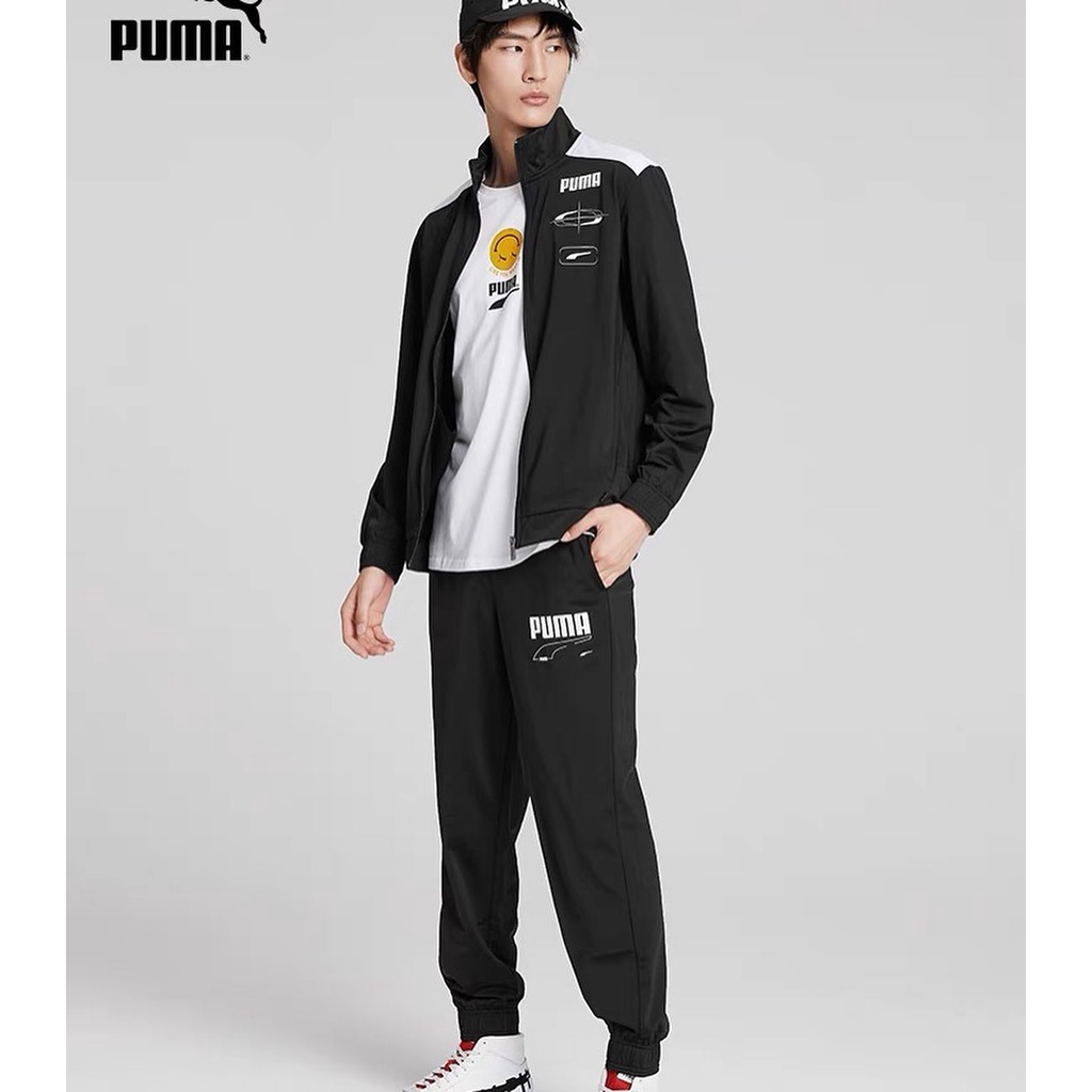 Set bộ Puma nam màu đen 67122701 + 6% phí shopee