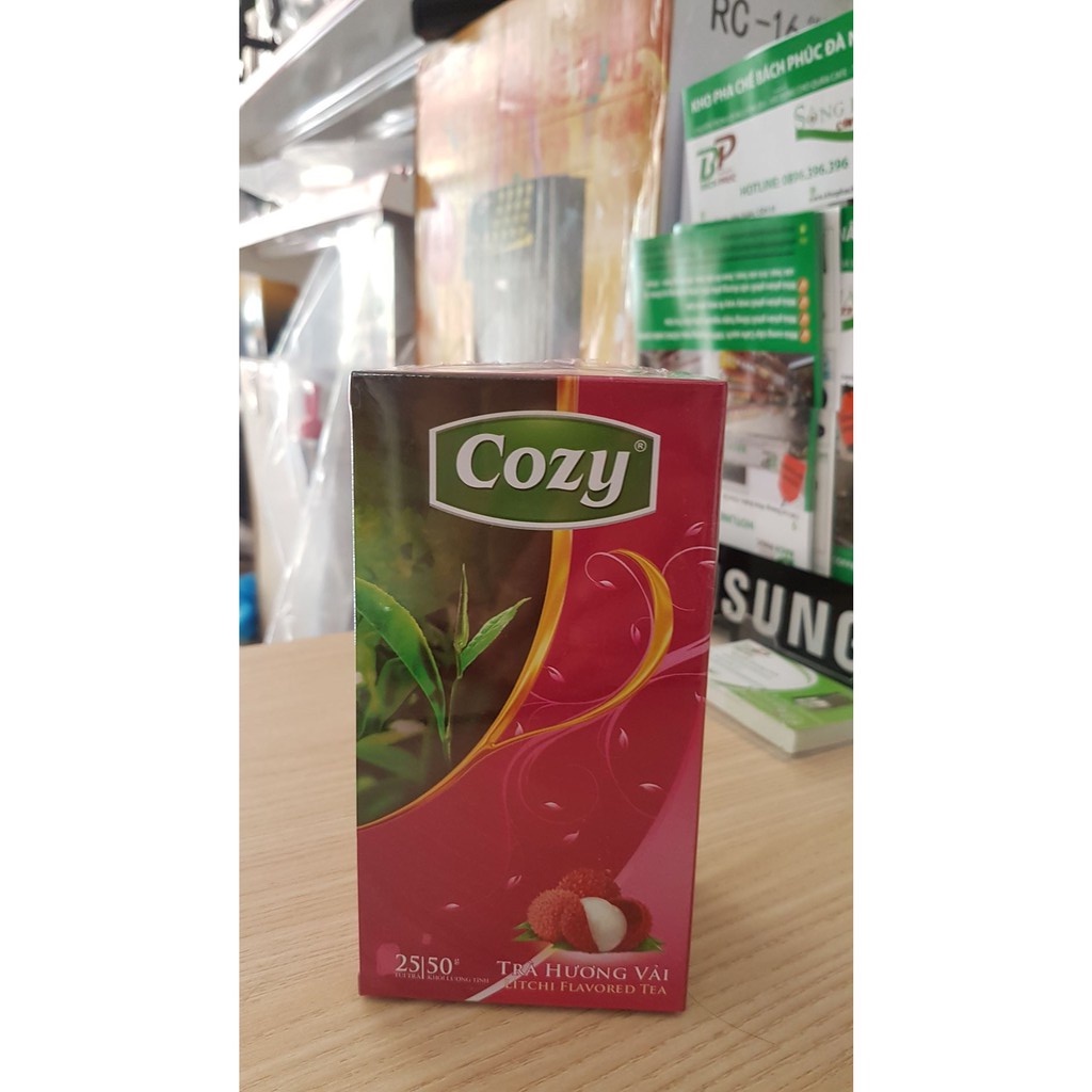 Trà Túi Lọc Cozy Có Đủ Các Mùi Hộp 25 Gói - Kho pha chế Đà Nẵng