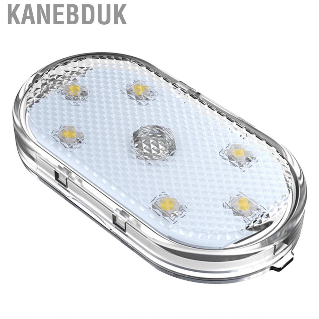 Kanebduk Car Interior Ceiling Light Touch Control USB Charging Mini Compact Roof  Reading Lamp Decorative
