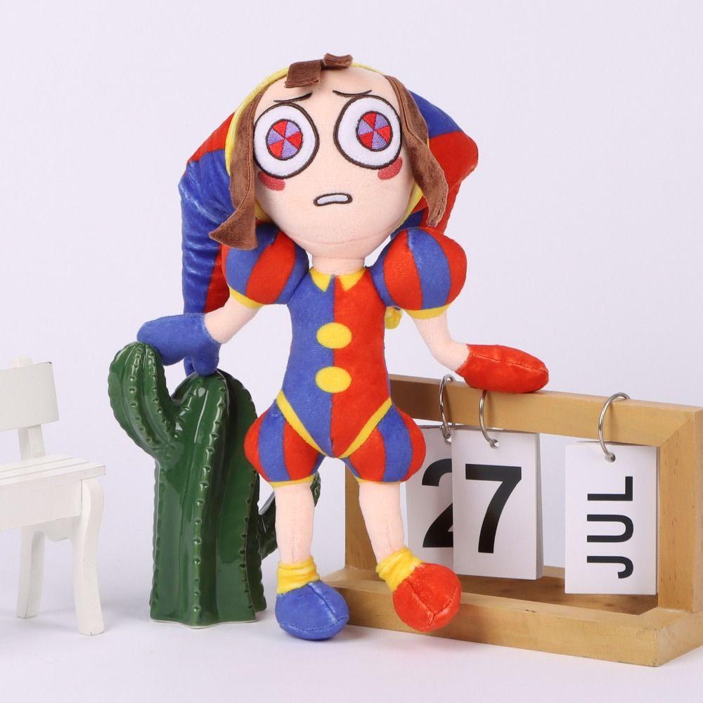 Búp Bê Nhồi Bông Hình Thỏ anime pomni jax Dễ Thương Làm Quà Tặng Giáng Sinh