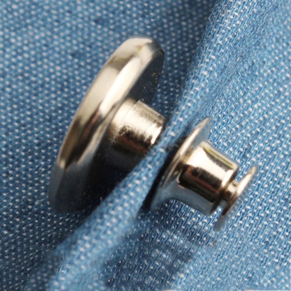 Nút Thắt Lưng Quần jeans Bằng Kim Loại Thu Gọn diy a9e3