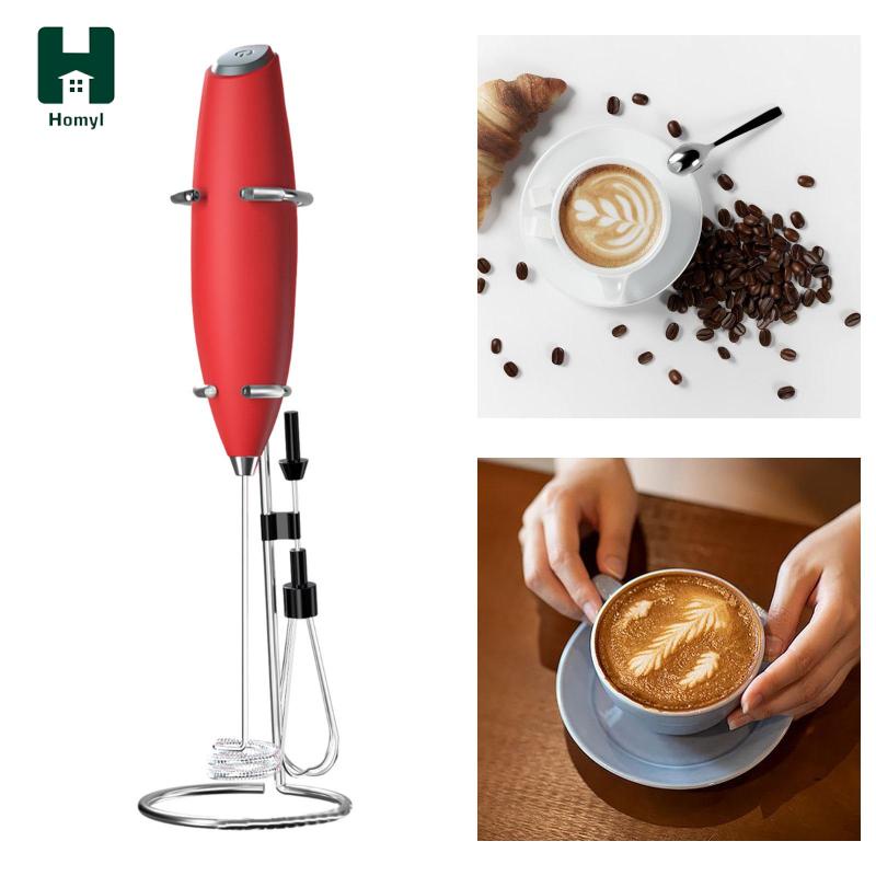 Homyl Máy Đánh Trứng Pha Cà Phê cappuccino Cầm Tay Đơn Giản Dễ Sử Dụng