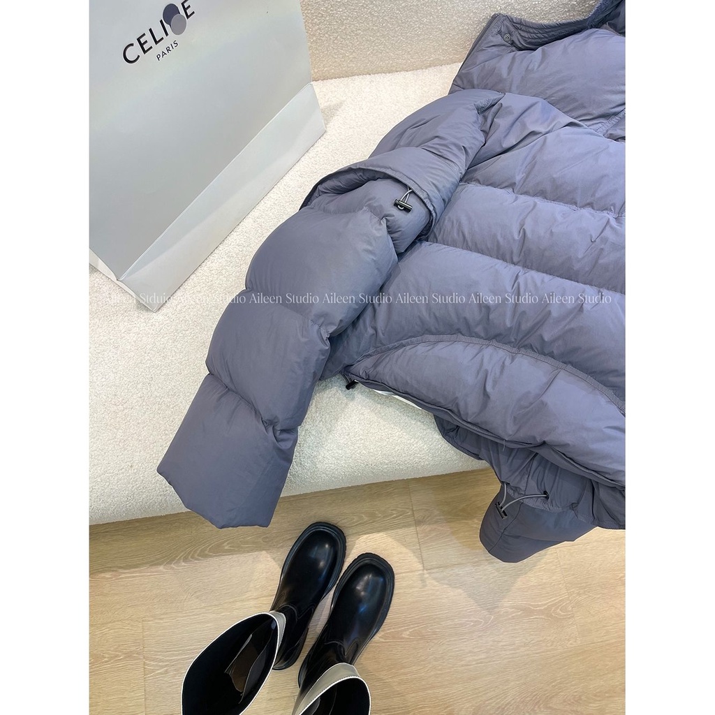 Thời Trang Áo Khoác Phao cotton Dày Dặn Có Nón Phong Cách Hàn Quốc 2023