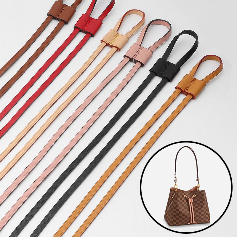 Dây đeo, dành cho túi xách phù hợp Hermes xô da bò sửa chữa dây đeo vai khóa dây rút, chiều dài 46cm