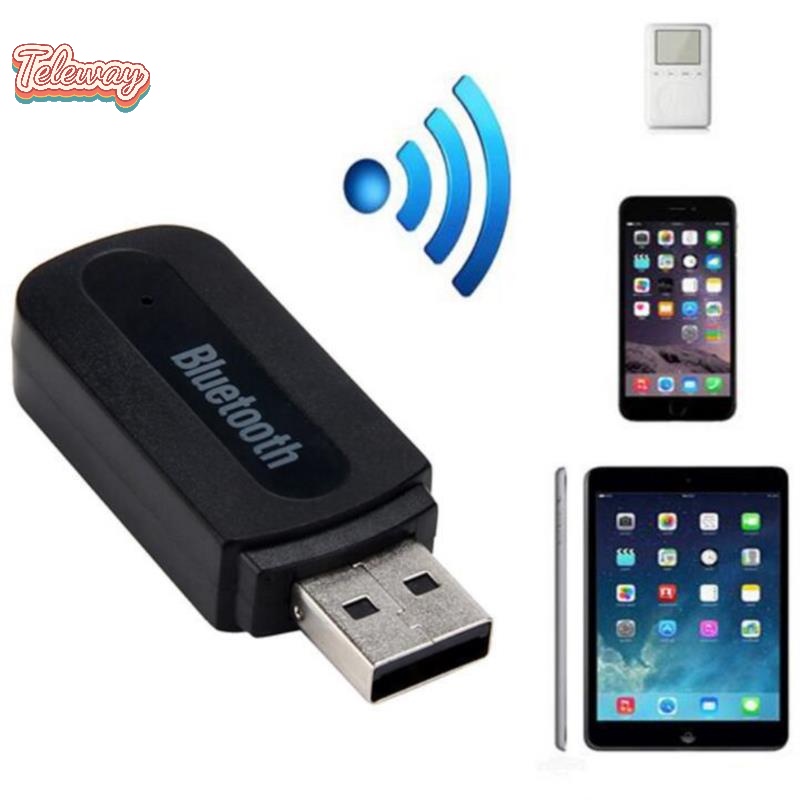 Usb Nhận Tín Hiệu Âm Thanh Không Dây aux 3.5mm Cho Xe Hơi laiqianfa444}